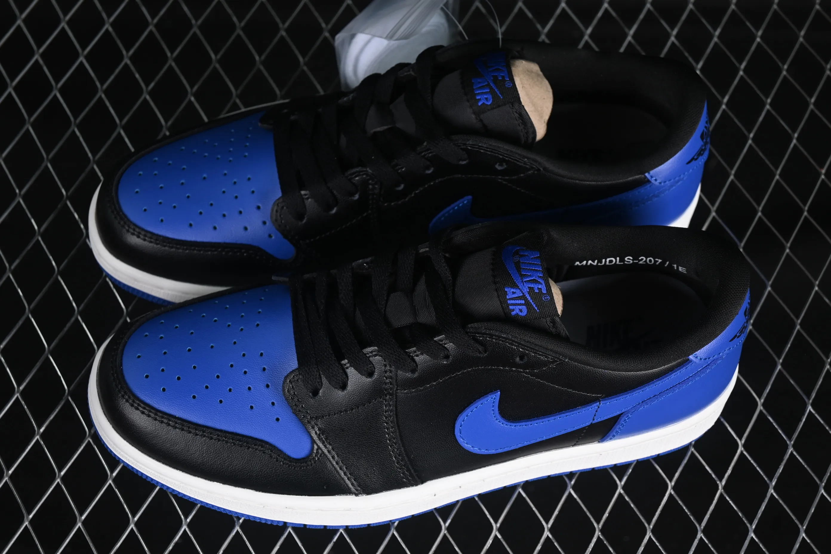 All categories Air Jordan Jordan series basketball shoes Air Jordan 1 Low Air Jordan 1 Low AJ1 Joe 1 black and blue low-top cultural and casual sneakers IB1981-004